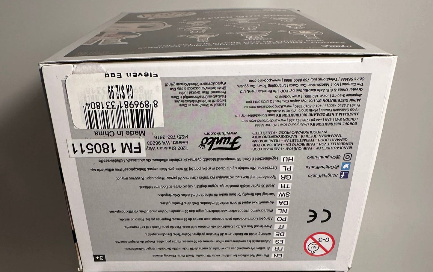 Stranger Things - Eleven with Eggos 421 CHASE Funko Pop!