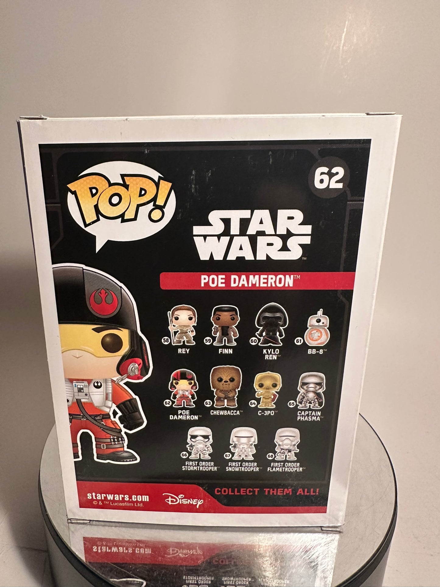 Star Wars - Poe Dameron 62 Funko Pop!