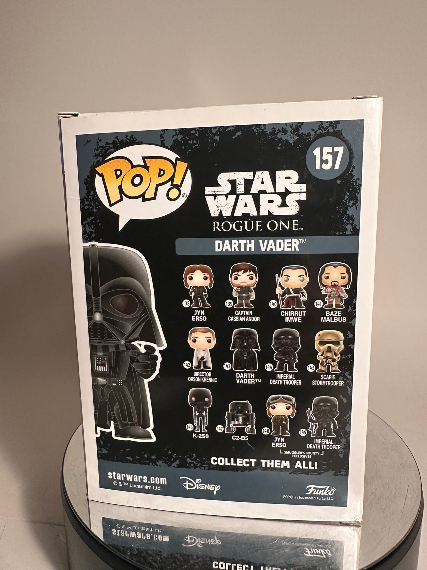 Star Wars - Darth Vader 157 (GameStop Exclusive) Funko Pop!