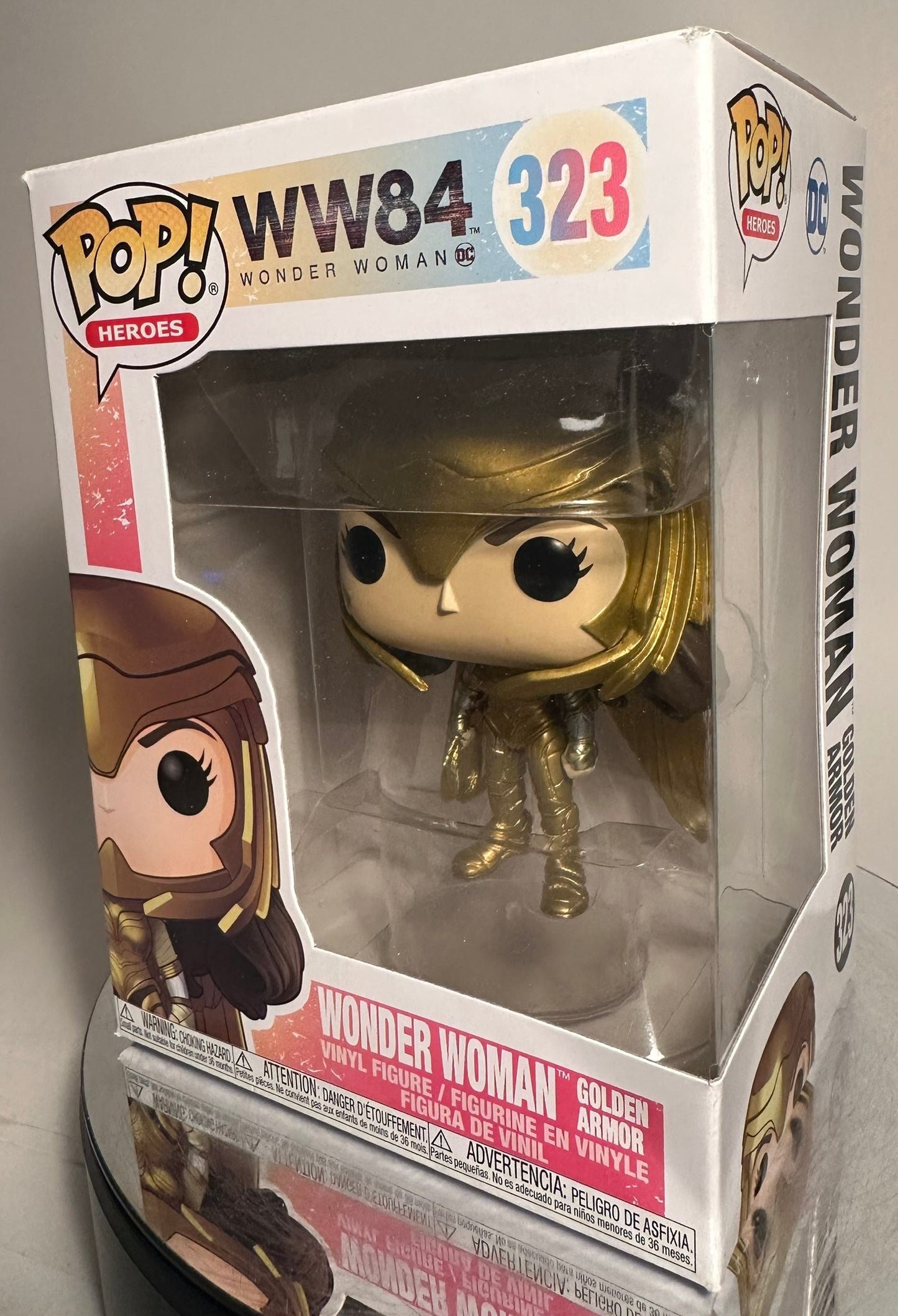 DC - Wonder Woman Golden Armor 323 Funko Pop!