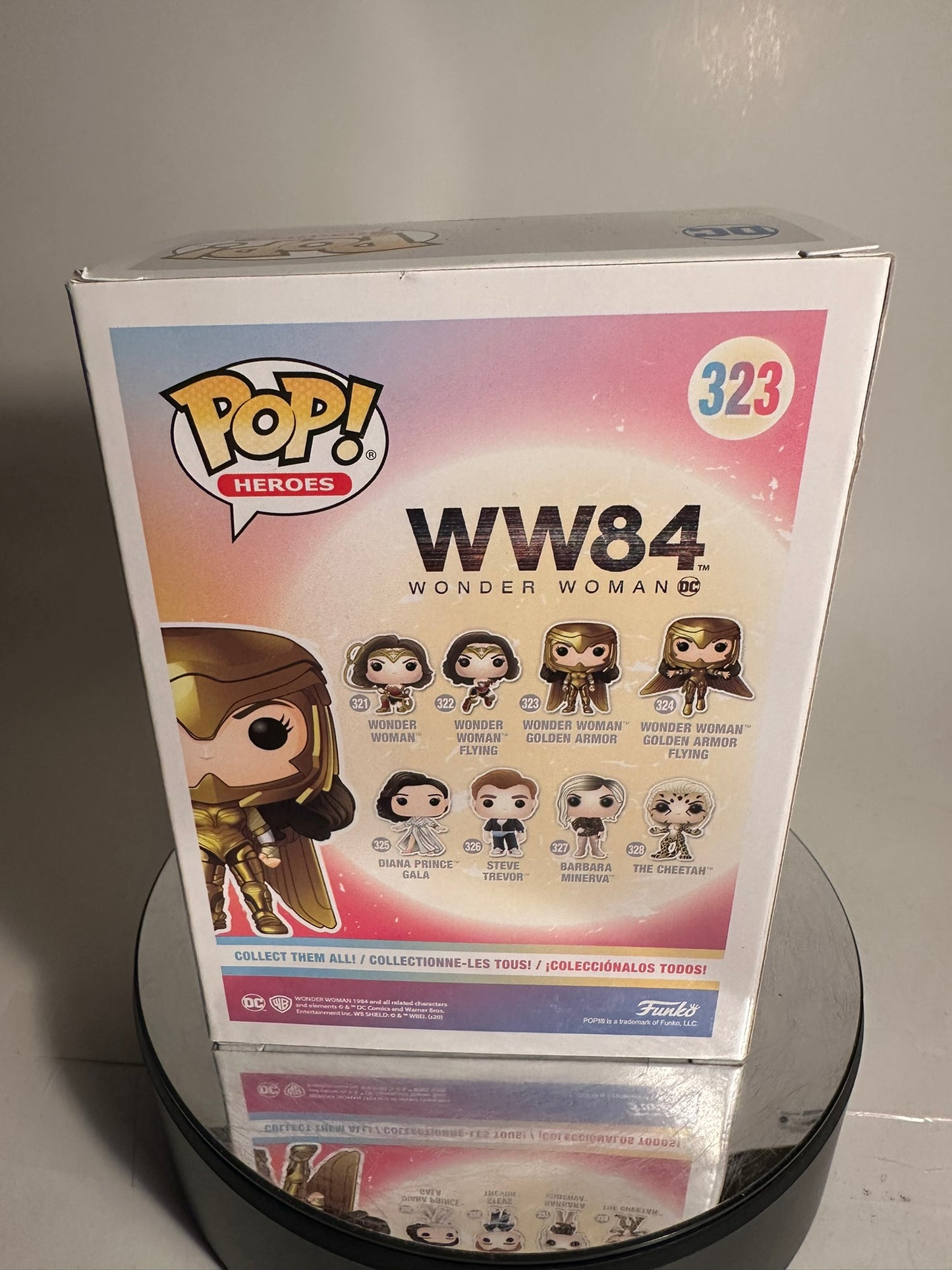 DC - Wonder Woman Golden Armor 323 Funko Pop!