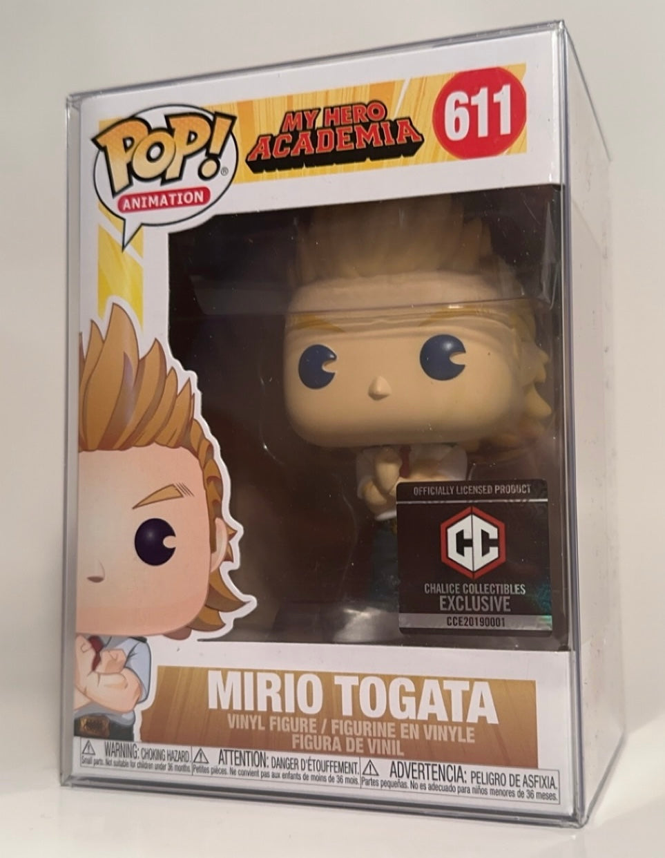 My Hero Academia - Mirio Togata (Chalice Collectibles Exclusive) 611 Funko Pop!