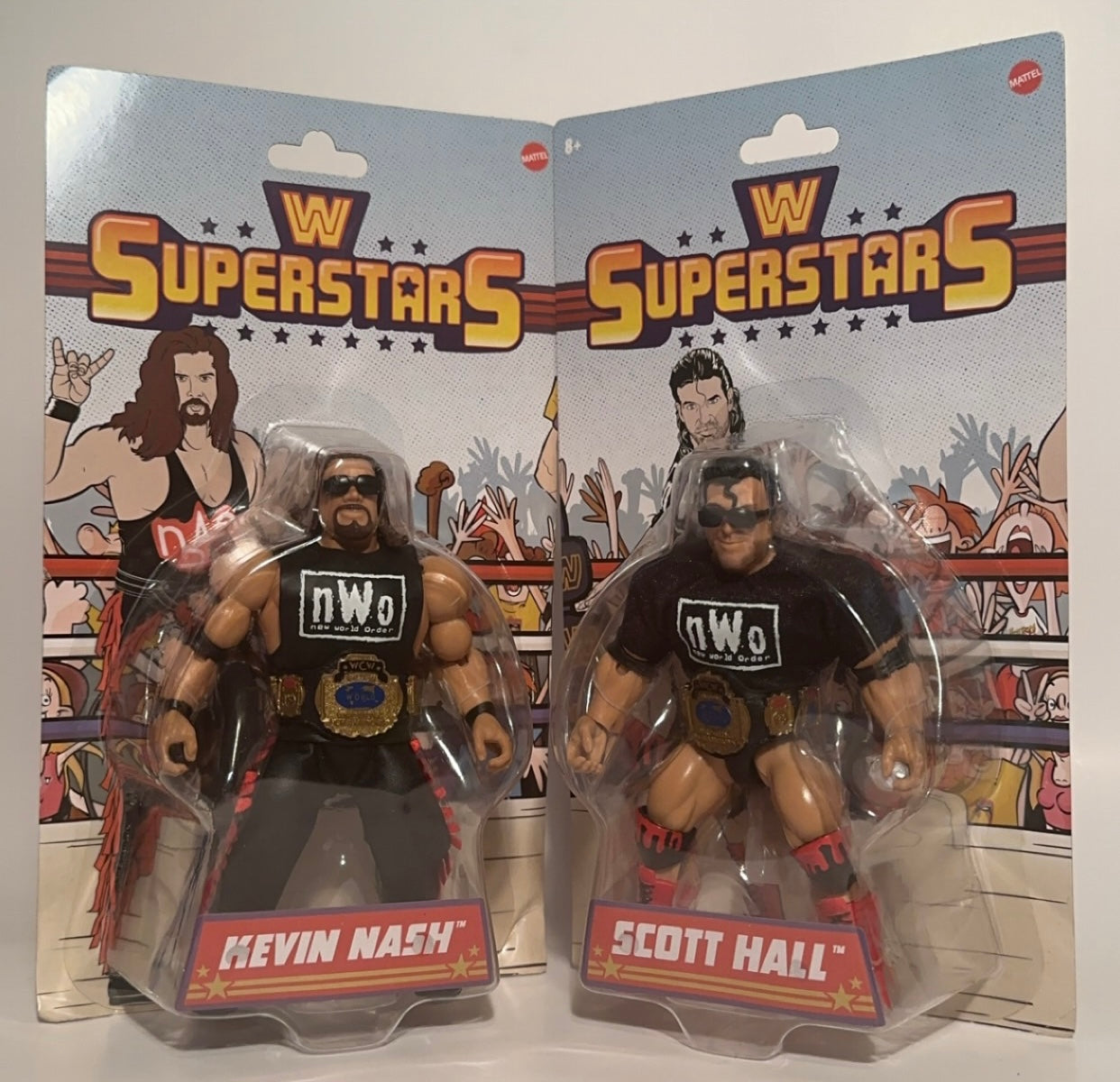 Superstars Kevin Nash + Scott Hall SET