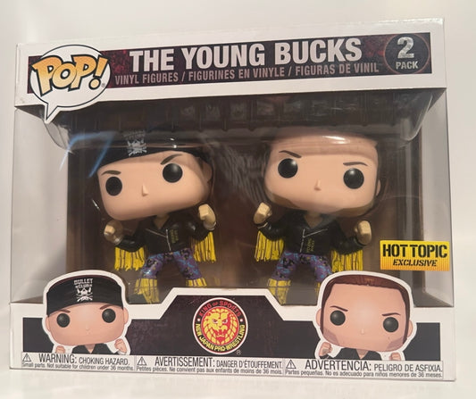 NJPW - The Young Bucks (Hot Topic Exclusive) 2 pack Funko Pop!