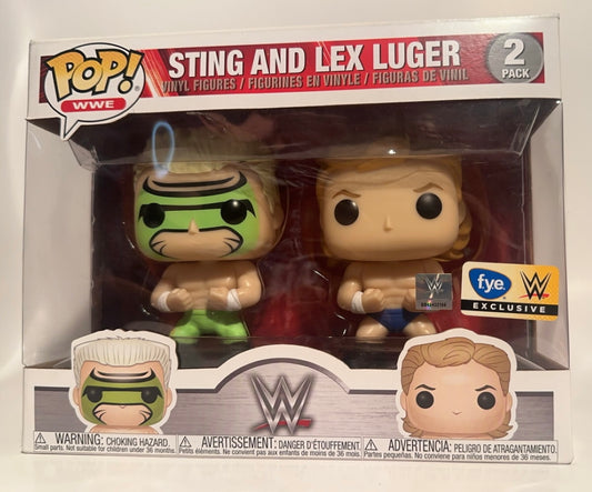 WWE - Sting and Lex Luger (FYE Exclusive) 2 pack Funko Pop!