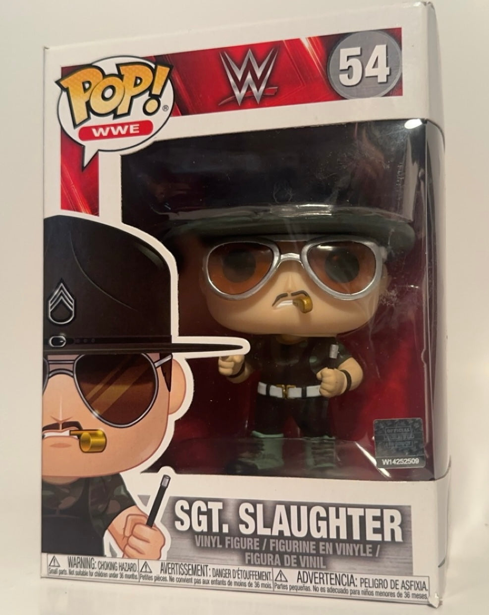 WWE - Sgt. Slaughter 54 Funko Pop!