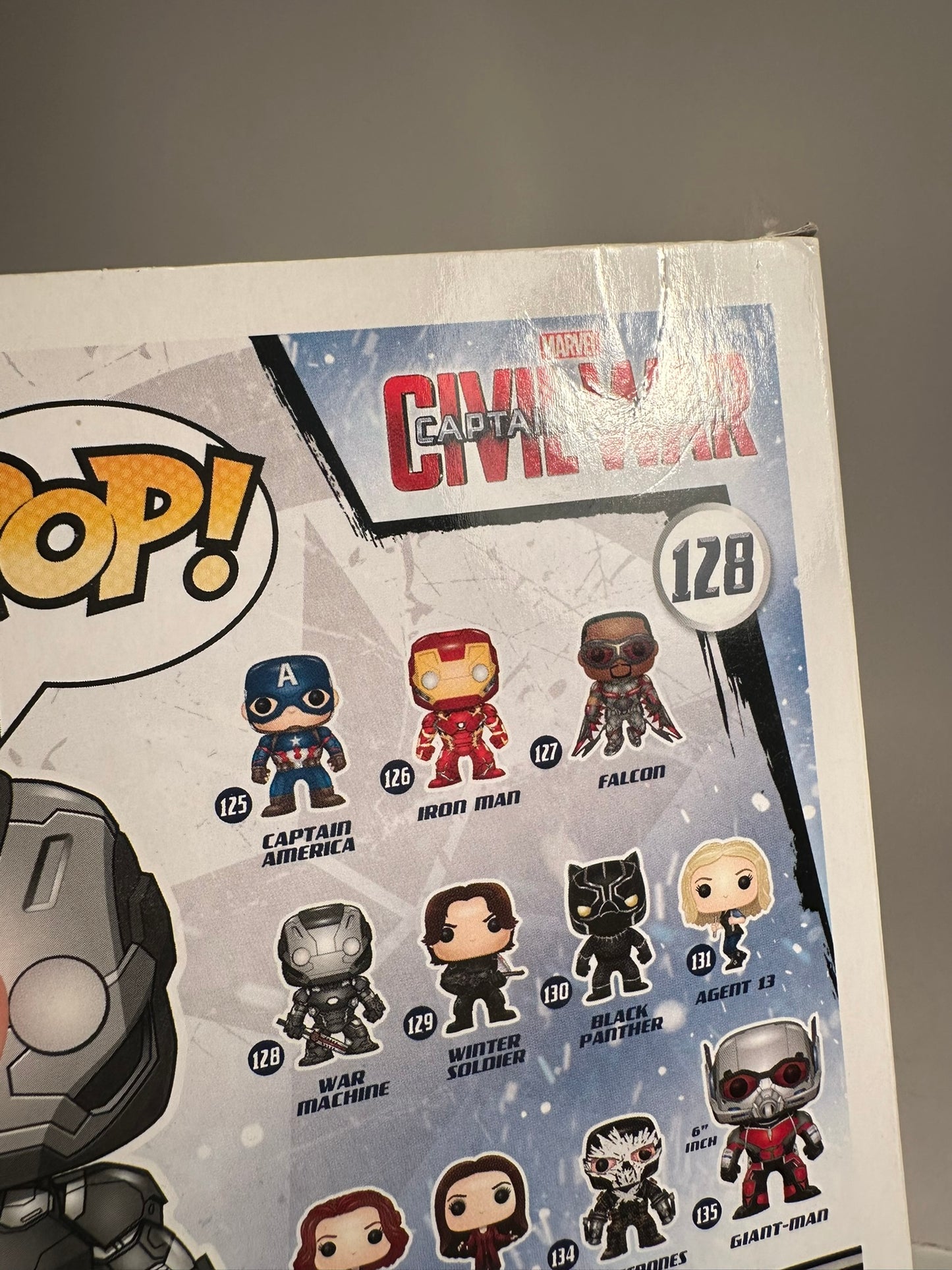 Marvel - War Machine 128 Funko Pop!