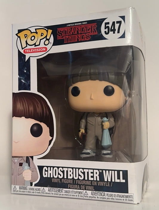 Stranger Things - Ghostbuster Will 547 Funko Pop!