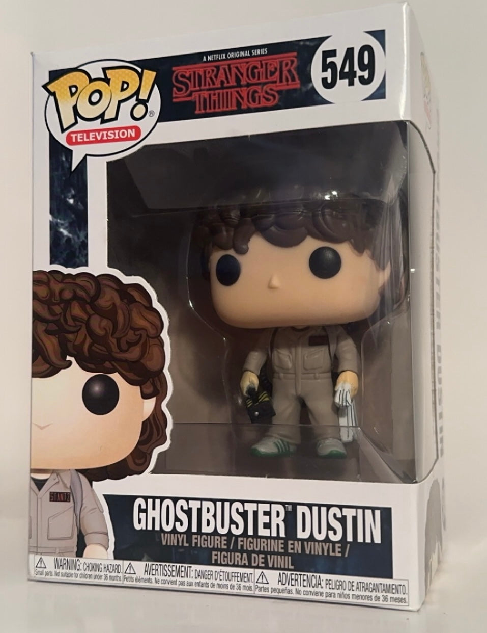 Stranger Things - Ghostbuster Dustin 549 Funko Pop!