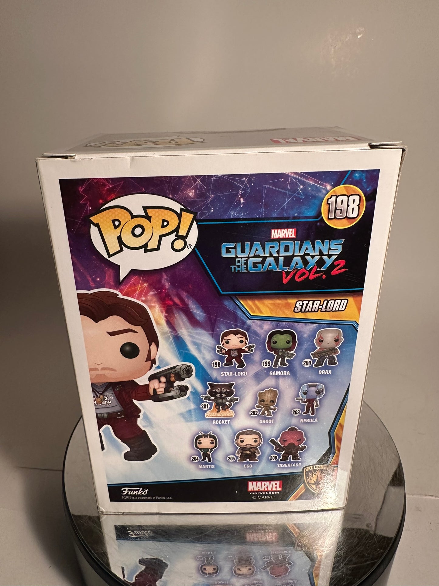 Marvel - Star-Lord 198 CHASE Funko Pop!