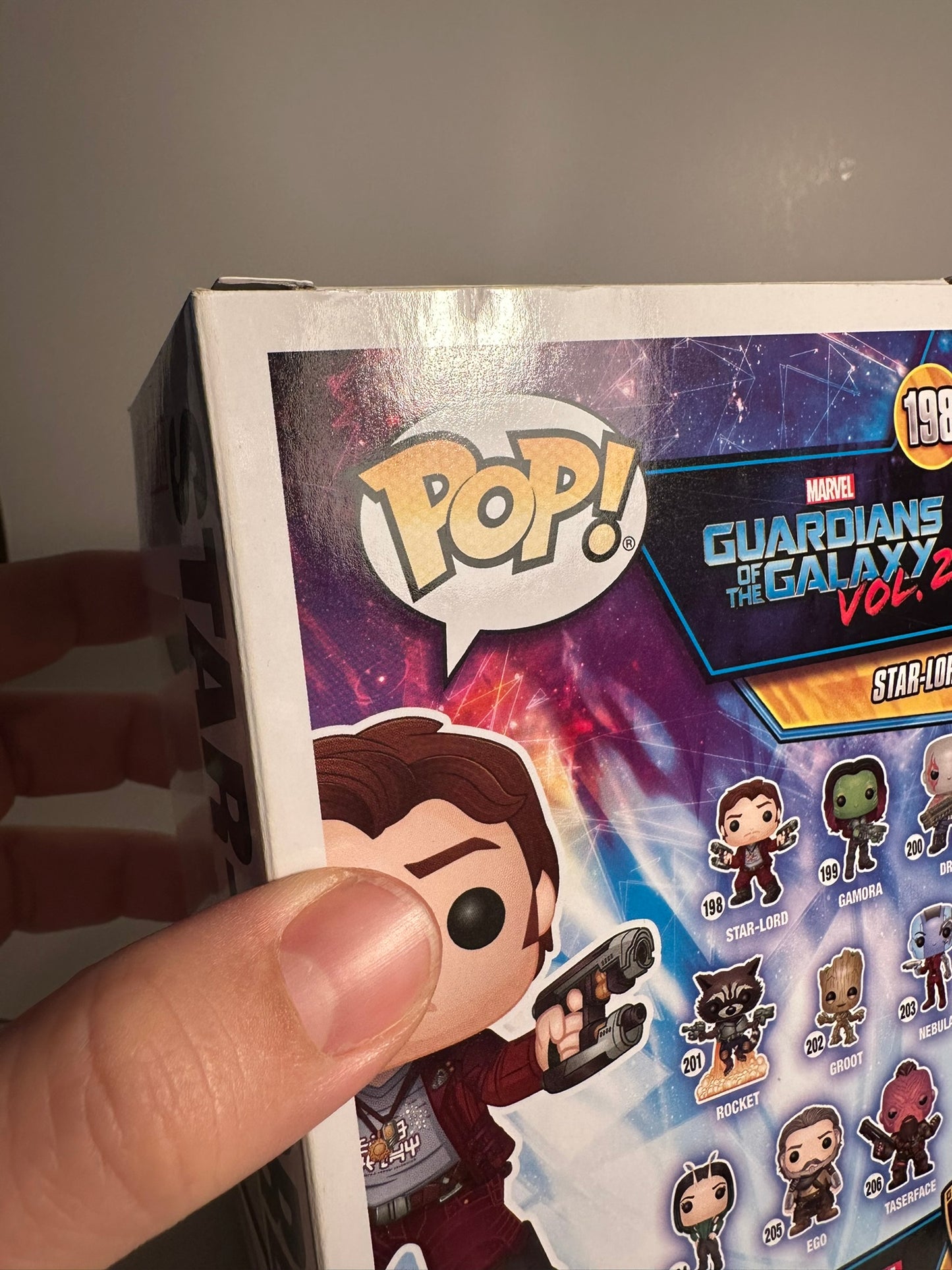 Marvel - Star-Lord 198 CHASE Funko Pop!