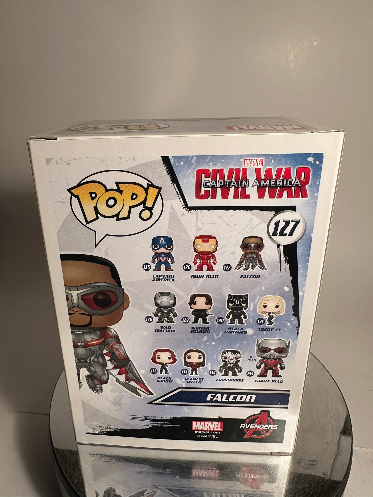 Marvel - Falcon 127 (Hot Topic Exclusive) Funko Pop!