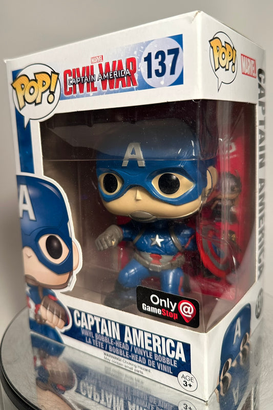 Marvel - Captain America 137 (GameStop Exclusive) Funko Pop!