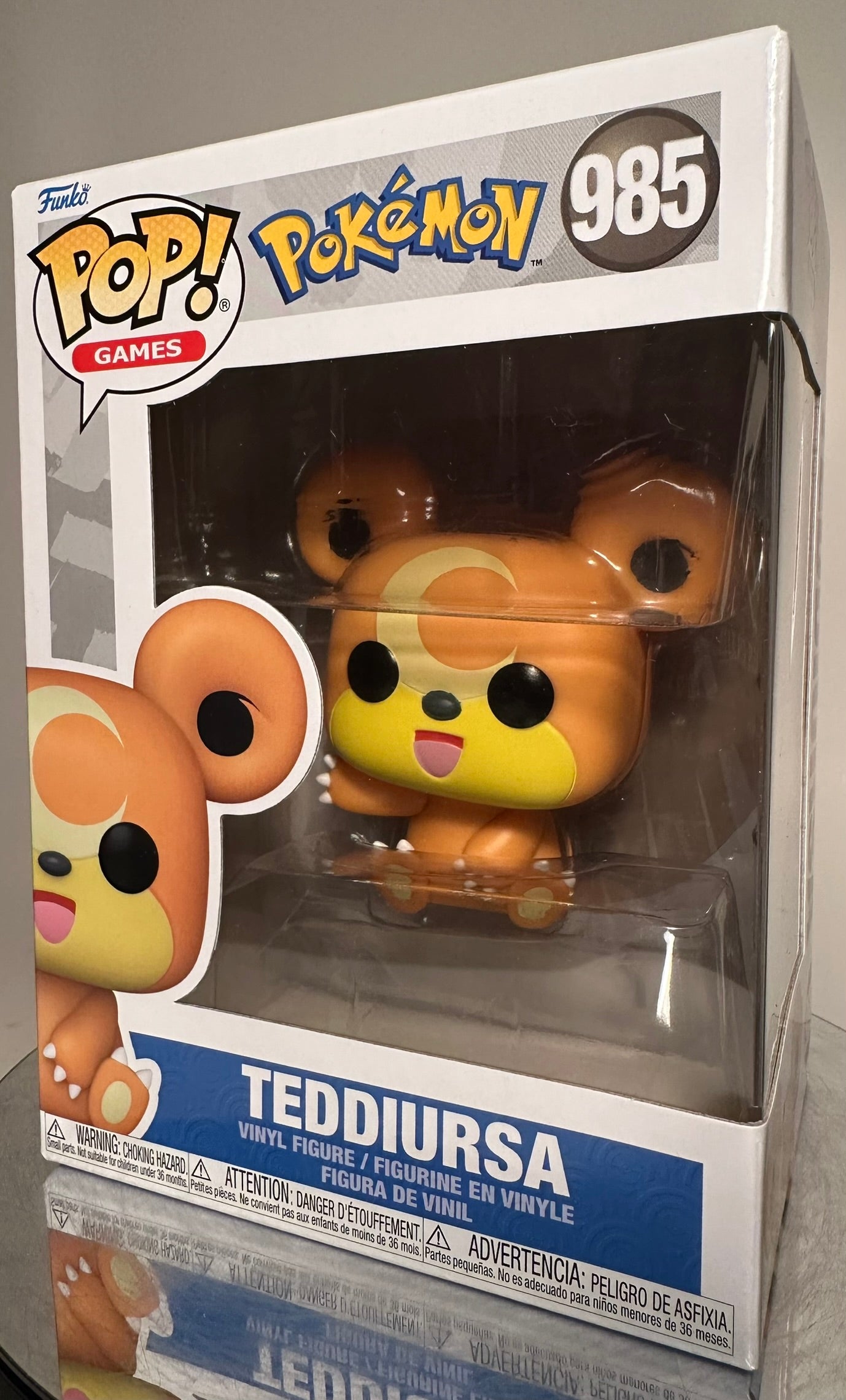 Pokemon - Teddiursa 985 Funko Pop!