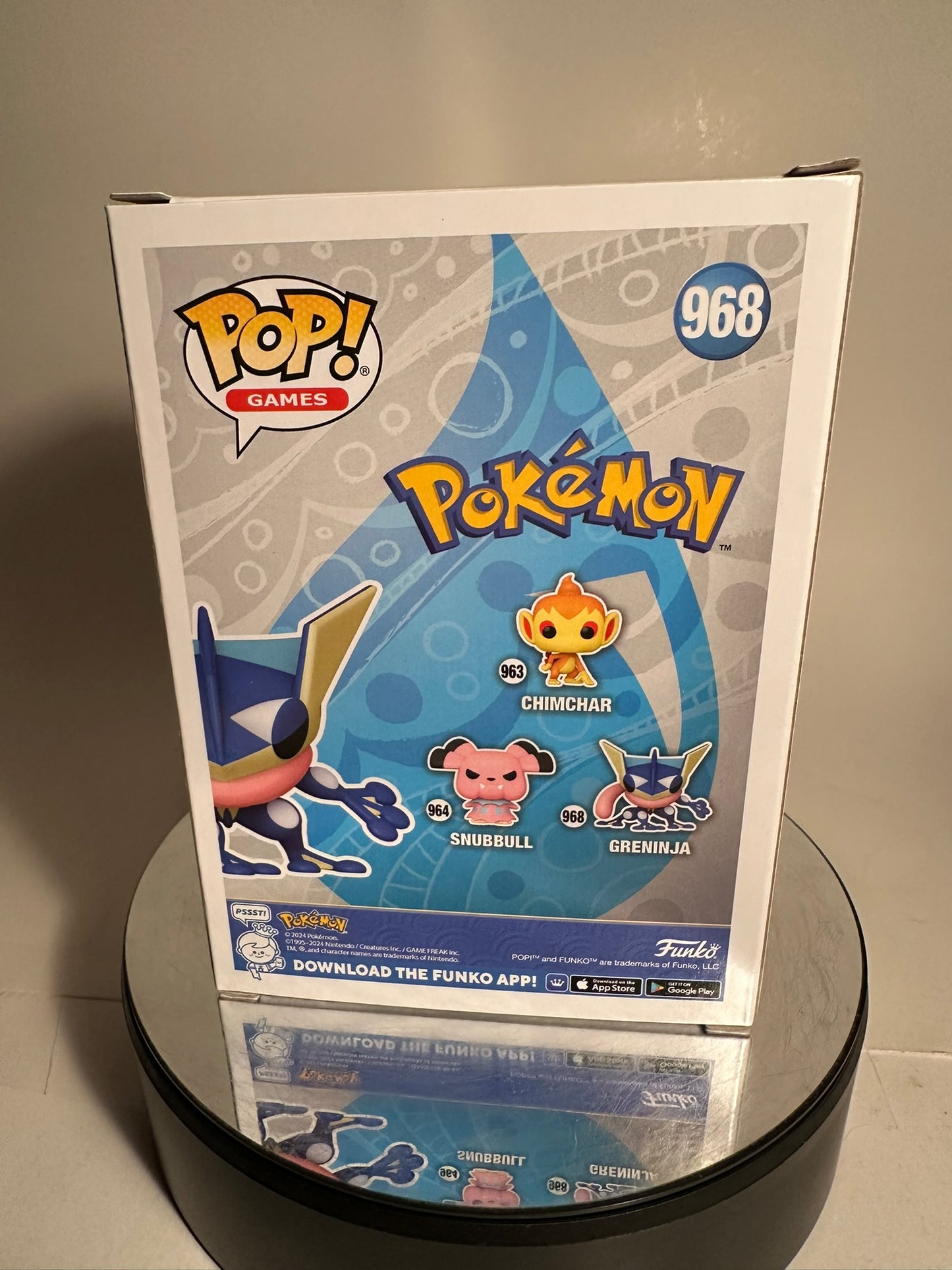 Pokemon - Greninja 968 Funko Pop!