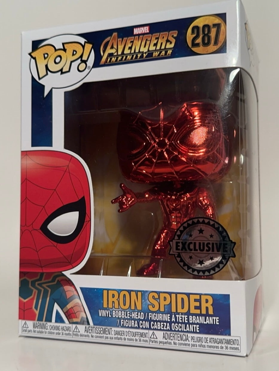 Marvel - Iron Spider (Exclusive)	287 Funko Pop!