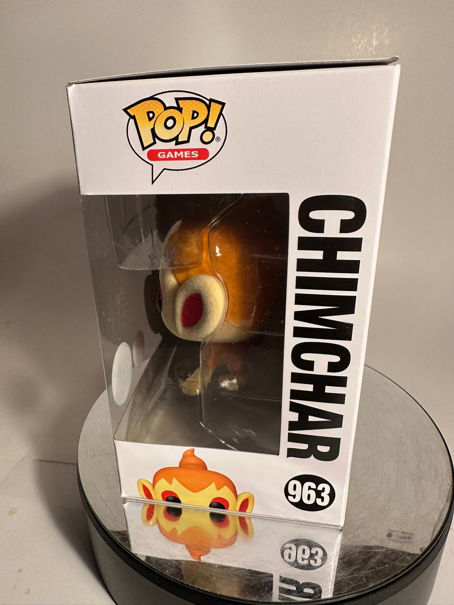 Pokemon - Chimchar 963 FLOCKED (Funko Store Exclusive) Funko Pop!