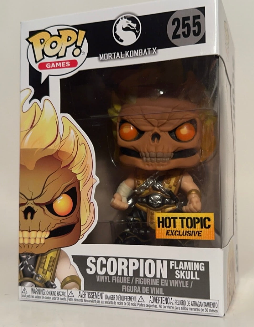 Mortal Kombat X - Scorpion (Hot Topic Exclusive) 255 Funko Pop!