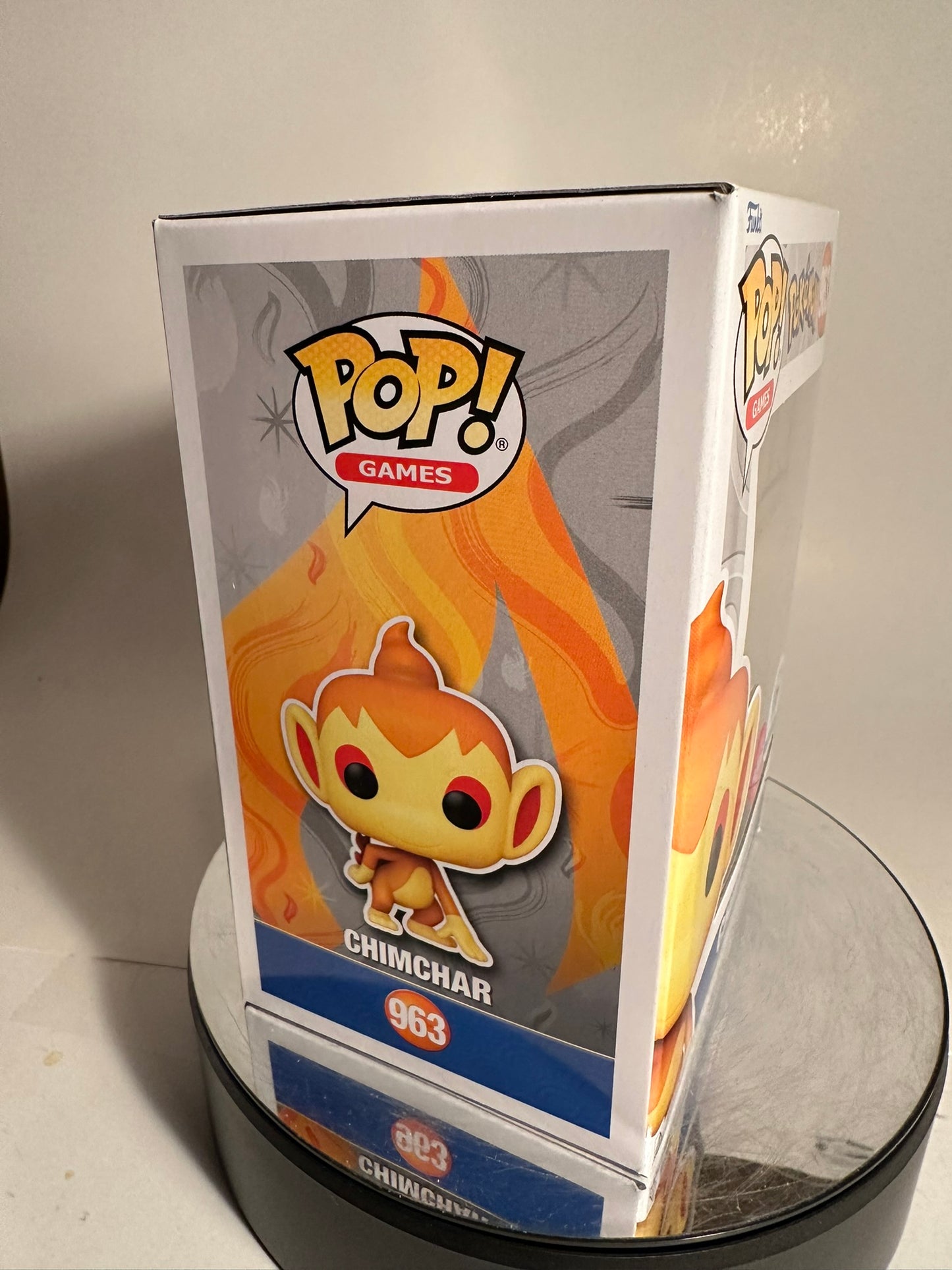 Pokemon - Chimchar 963 FLOCKED (Funko Store Exclusive) Funko Pop!