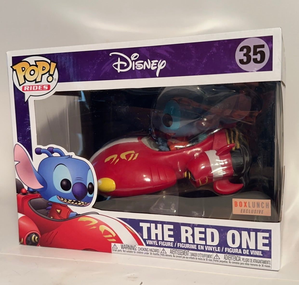 Disney - The Red One Stitch (Box Lunch Exclusive) 35 Funko Pop!