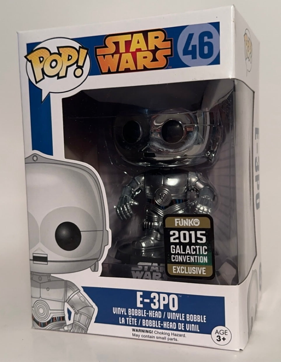 Star Wars - E-3PO (Funko 2015 Galactic Convention Exclusive) 46 Funko Pop!