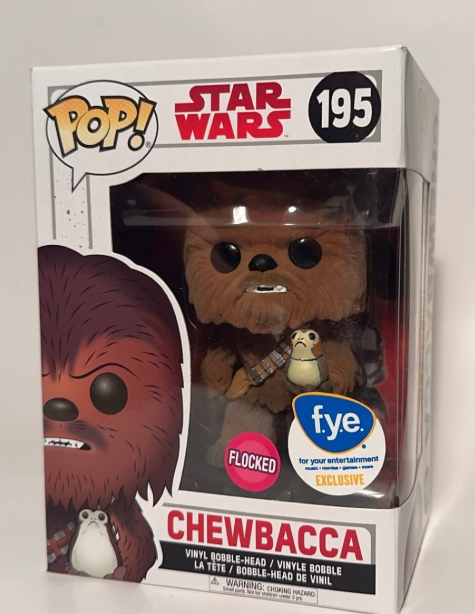 Star Wars - Chewbacca FLOCKED (FYE Exclusive)	195 Funko Pop!