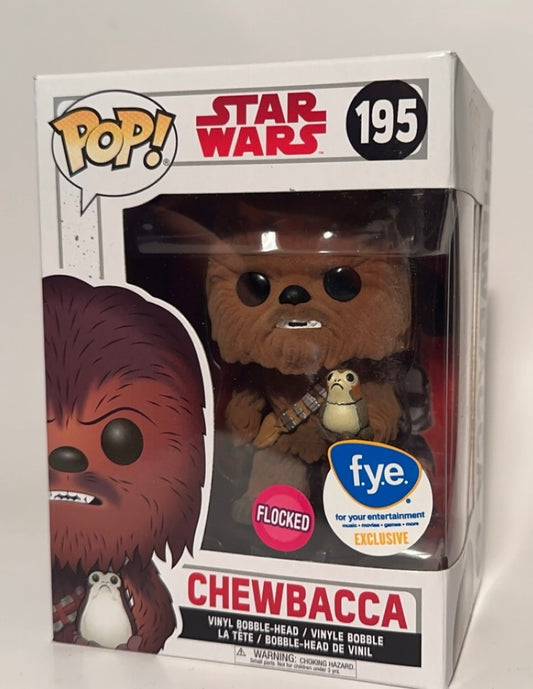 Star Wars - Chewbacca FLOCKED (FYE Exclusive)	195 Funko Pop!