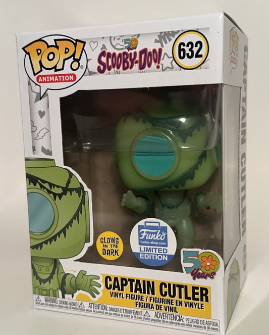 Scooby Doo - Captain Cutler GITD (Funko Limited Edition) 632 Funko Pop!