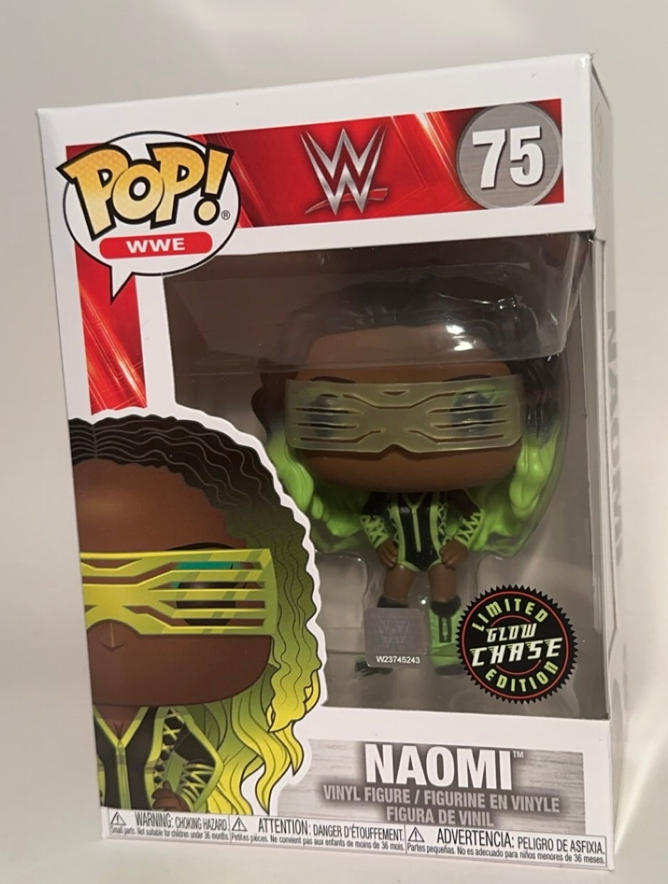 WWE - Naomi 75 GITD CHASE  Funko Pop!