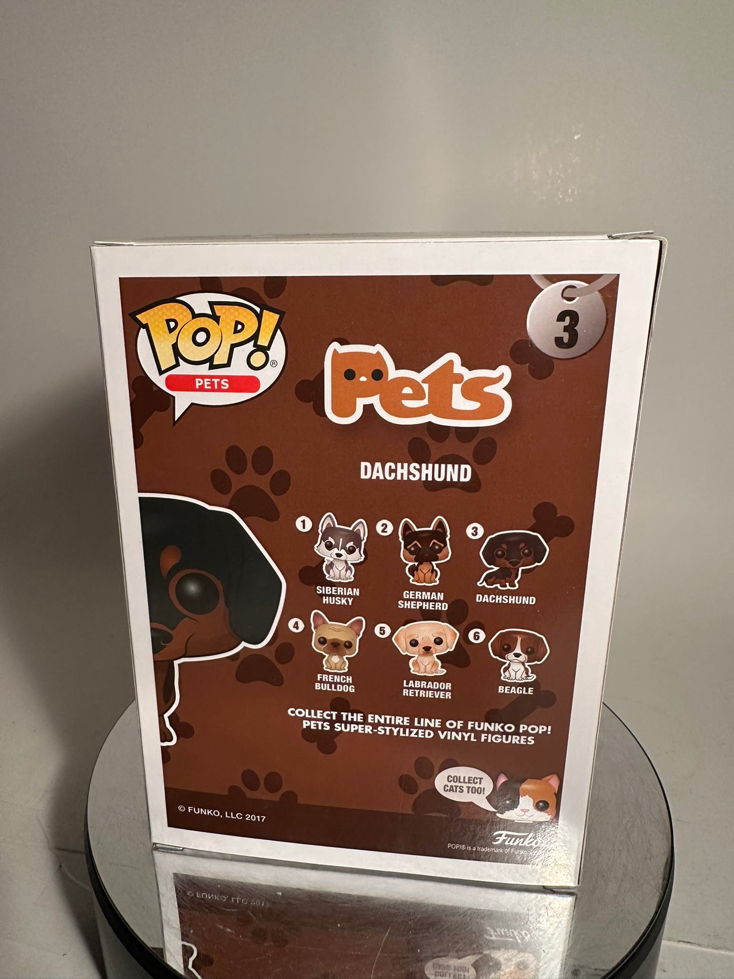 Pets - Dachshund 3 Funko Pop!