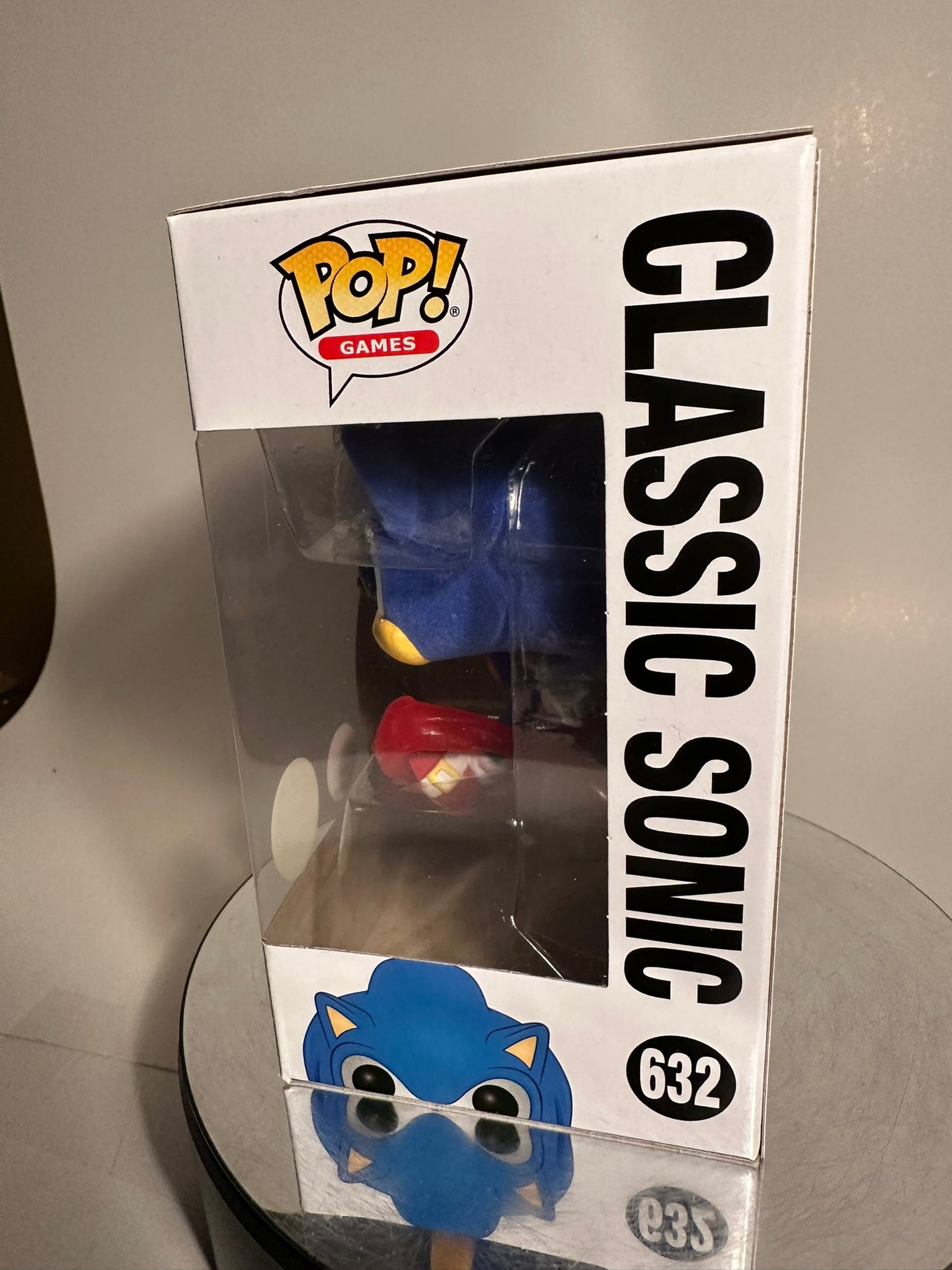 Sonic the Hedgehog - Classic Sonic 632 FLOCKED (Funko Store Exclusive) Funko Pop!