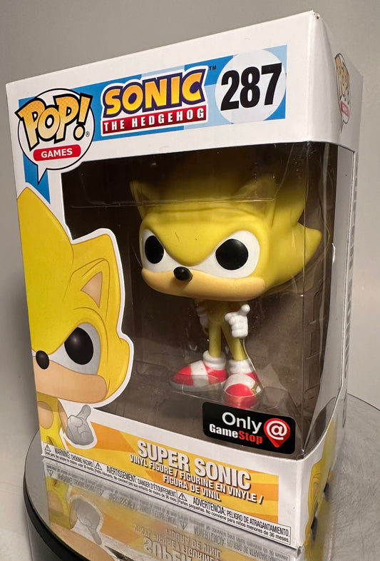 Sonic the Hedgehog - Super Sonic 287 (GameStop Exclusive) Funko Pop!