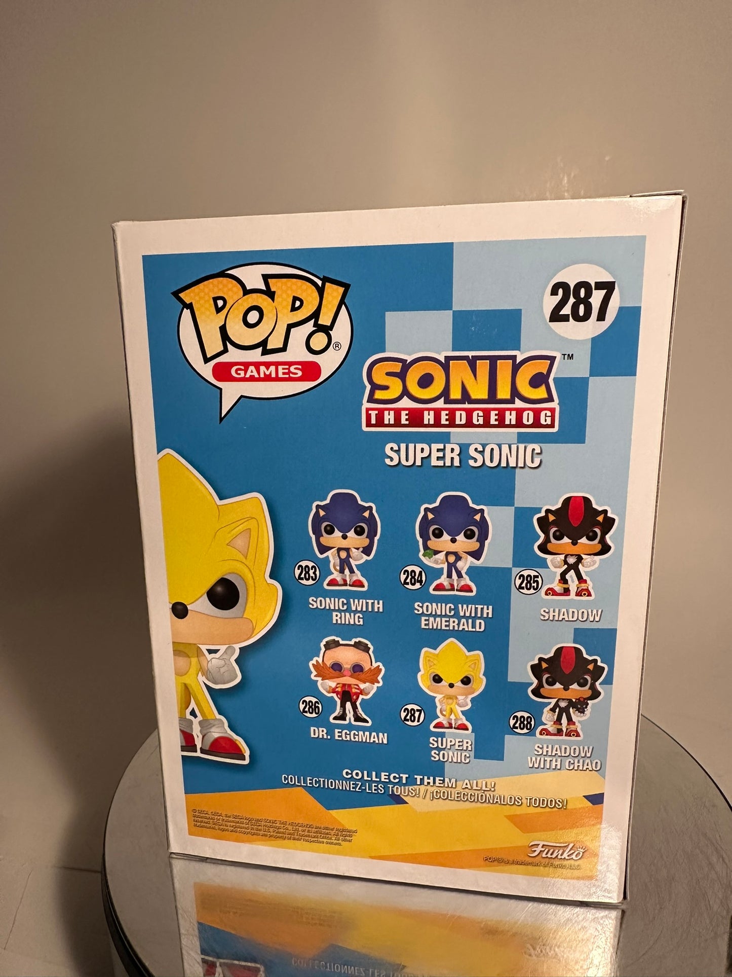 Sonic the Hedgehog - Super Sonic 287 (GameStop Exclusive) Funko Pop!