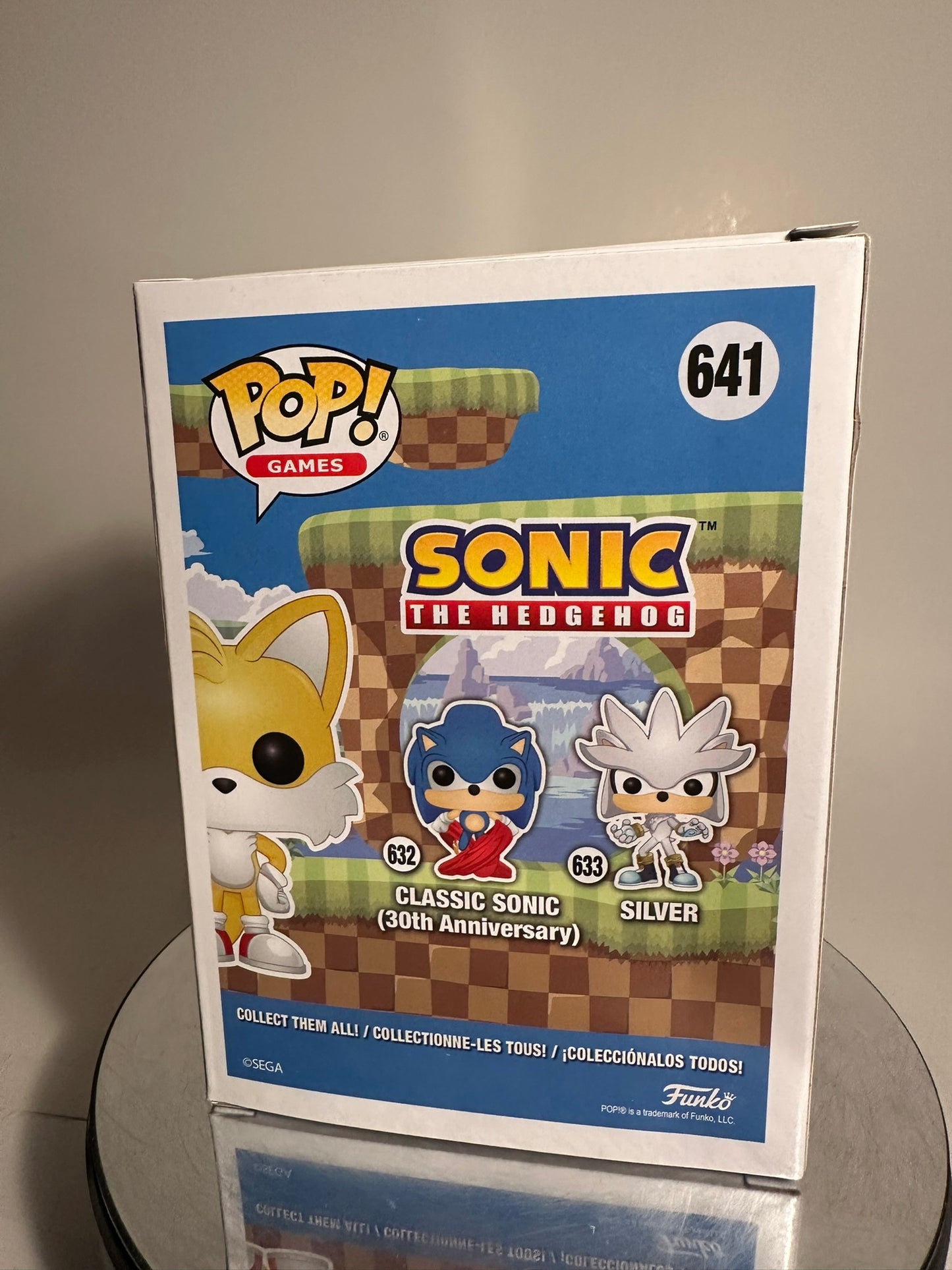 Sonic the Hedgehog - Tails 641 FLOCKED (Target Con 2021 Limited Edition Exclusive) Funko Pop!