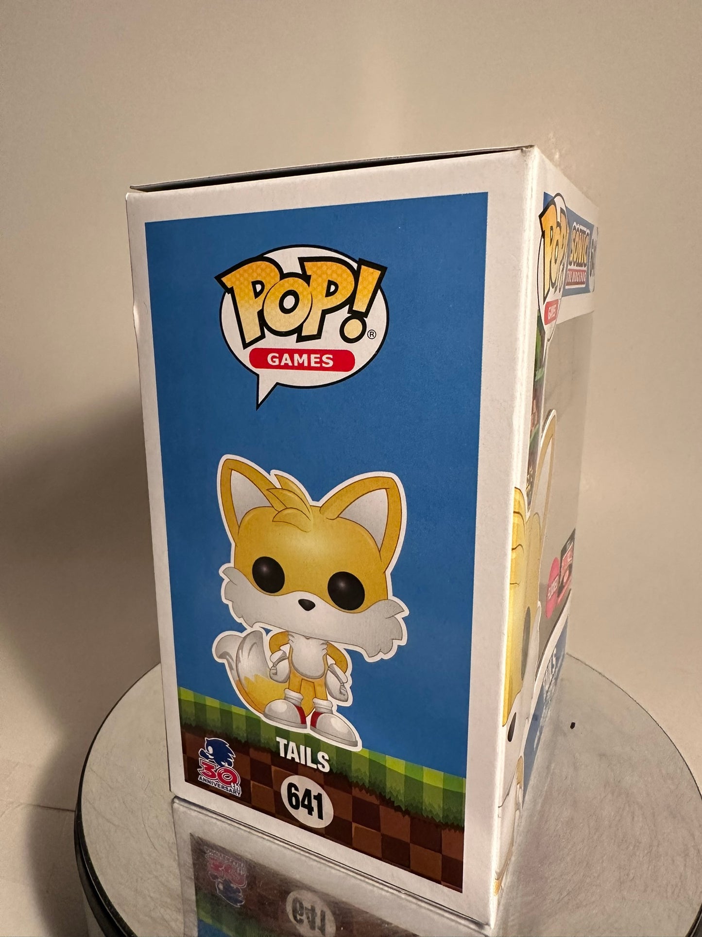 Sonic the Hedgehog - Tails 641 FLOCKED (Target Con 2021 Limited Edition Exclusive) Funko Pop!