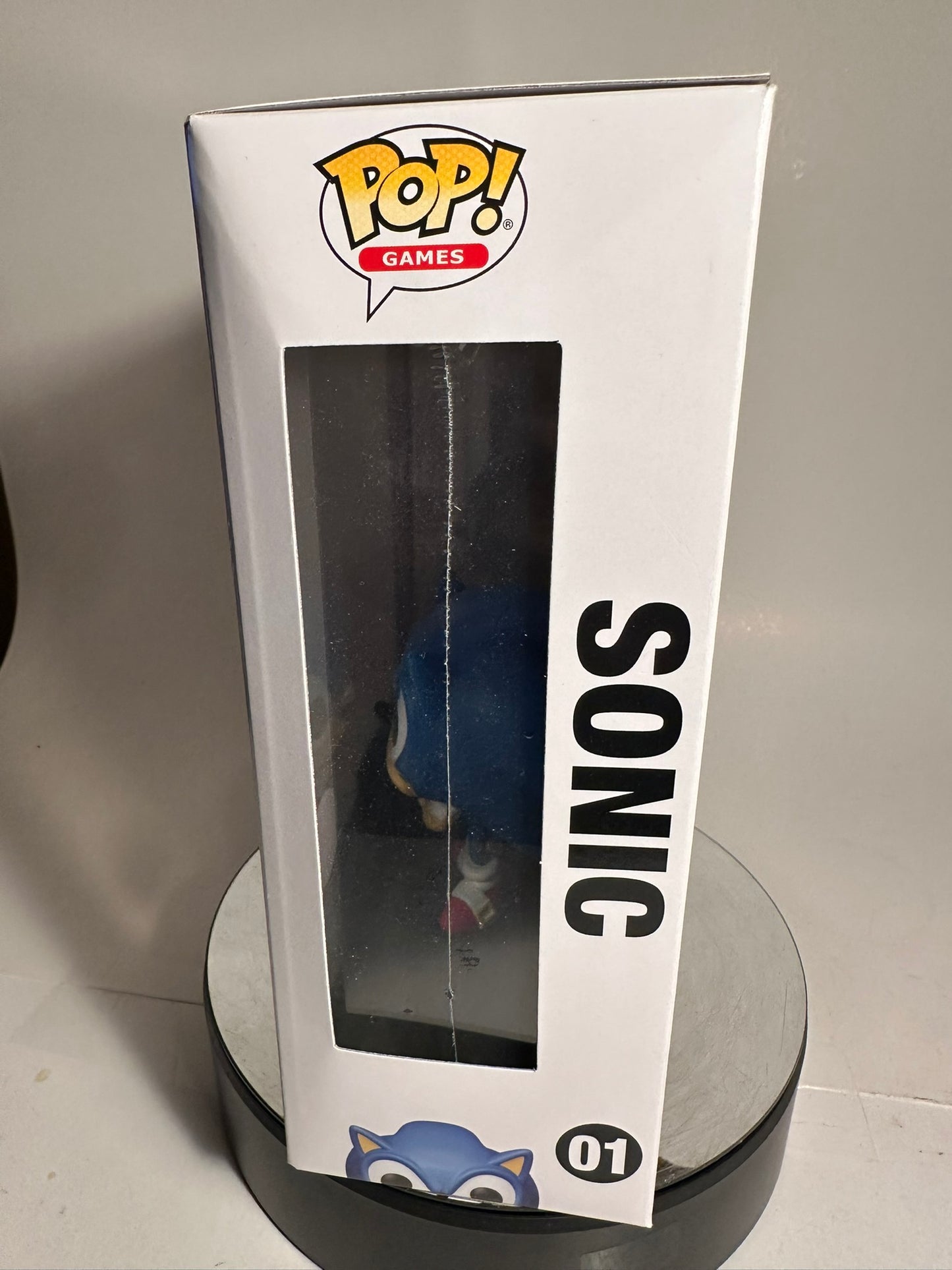 Sonic the Hedgehog - Sonic 01 (GameStop Exclusive) game poster Funko Pop!