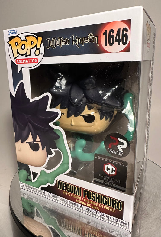 Jujutsu Kaisen - Megumi Fushiguro 1646 Pre-Release (Chalice Collectables Exclusive) Funko Pop!