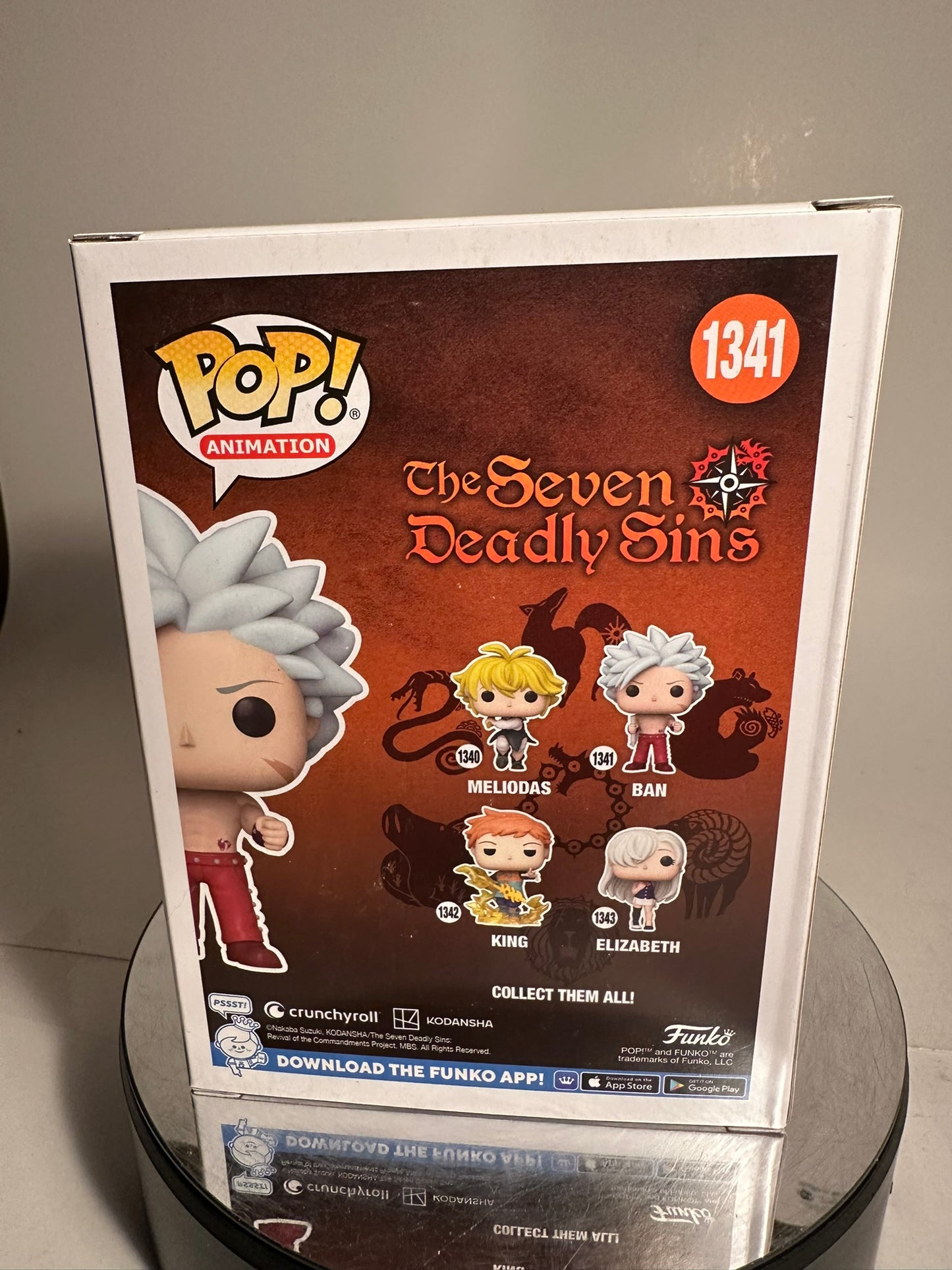 The Seven Deadly Sins - Ban 1341 DIAMOND (Funko Store Exclusive) Funko Pop!