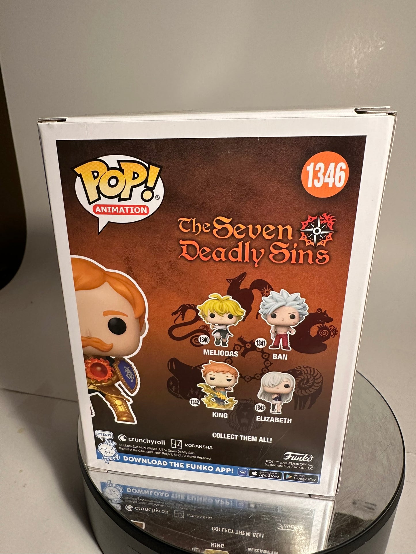 The Seven Deadly Sins - Escanor 1346 (Chalice Collectables Exclusive) Funko Pop!