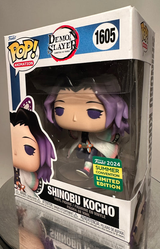 Demon Slayer - Shinobu Kocho 1605 (2024 Summer Convention Limited Edition) Funko Pop!