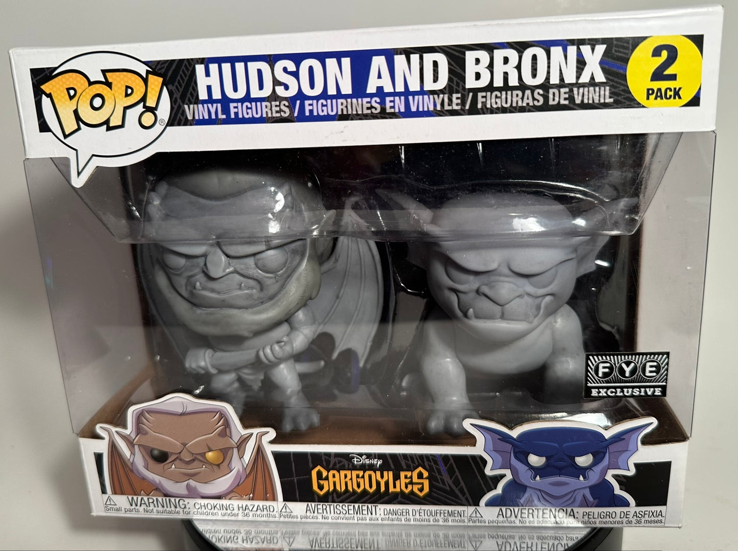 Disney - Gargoyles - Hudson and Bronx 2 Pack (FYE Exclusive) Funko Pop!