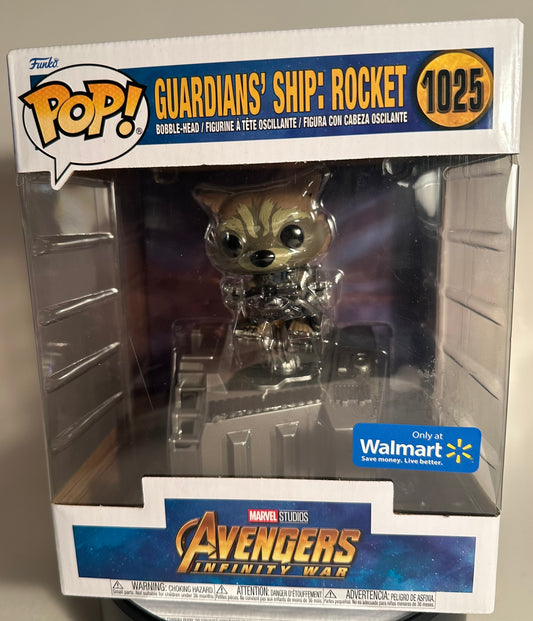 Marvel - Guardian's Ship: Rocket 1025 (Walmart Exclusive) Funko Pop!