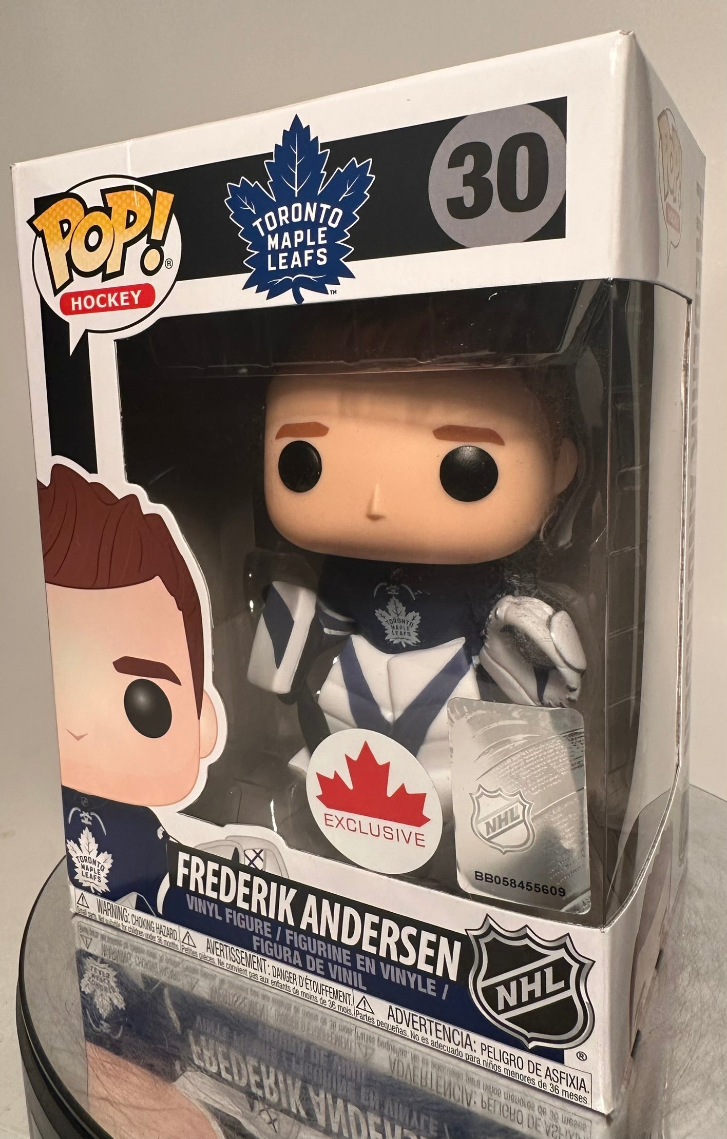 Hockey - Frederik Andersen 30 (Exclusive) Funko Pop!