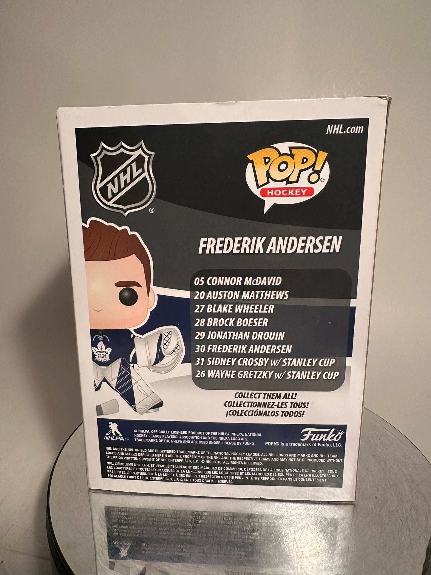 Hockey - Frederik Andersen 30 (Exclusive) Funko Pop!