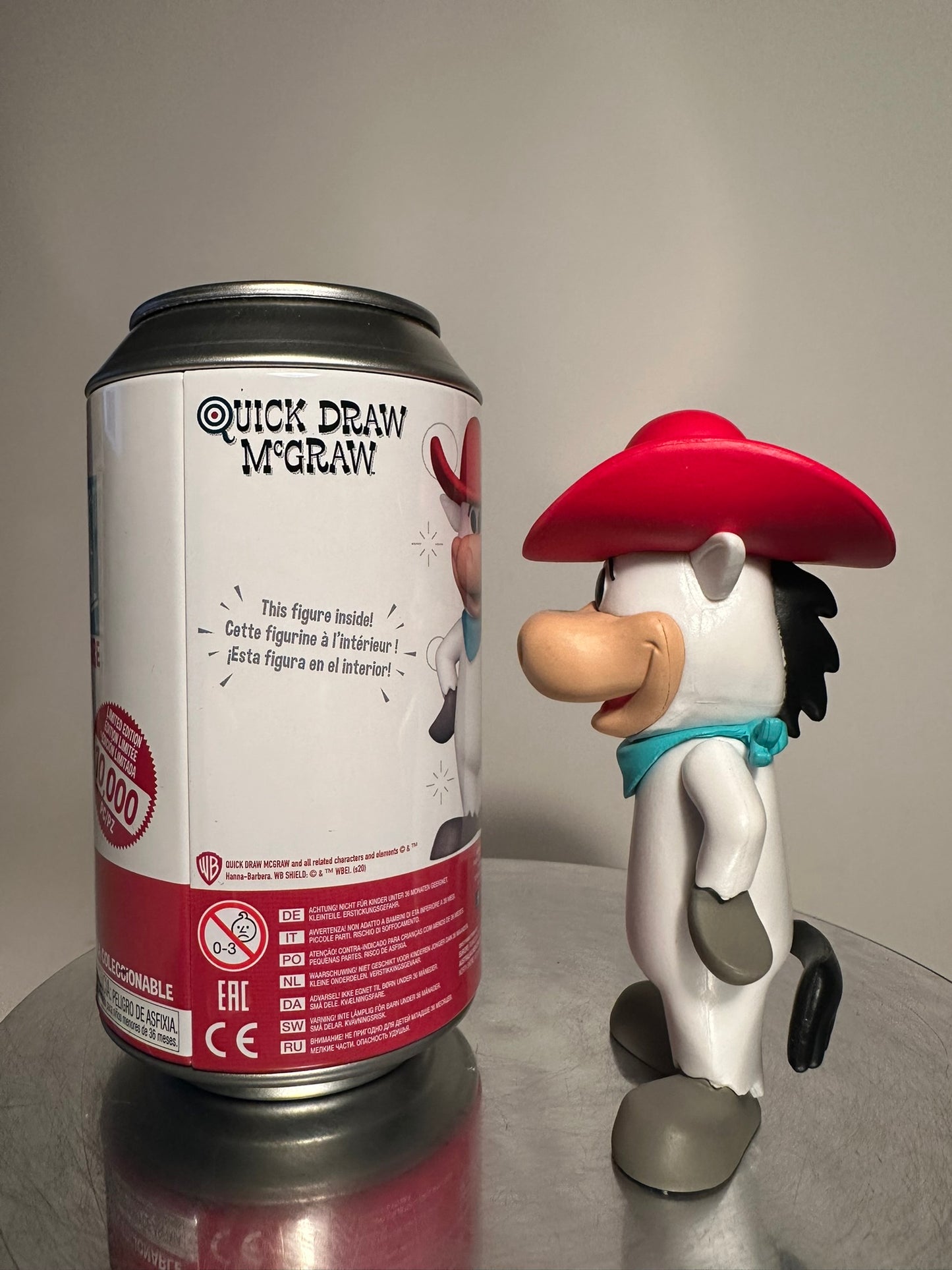 Quick Draw McGraw Funko SODA Figure Limited Edition 1/8400