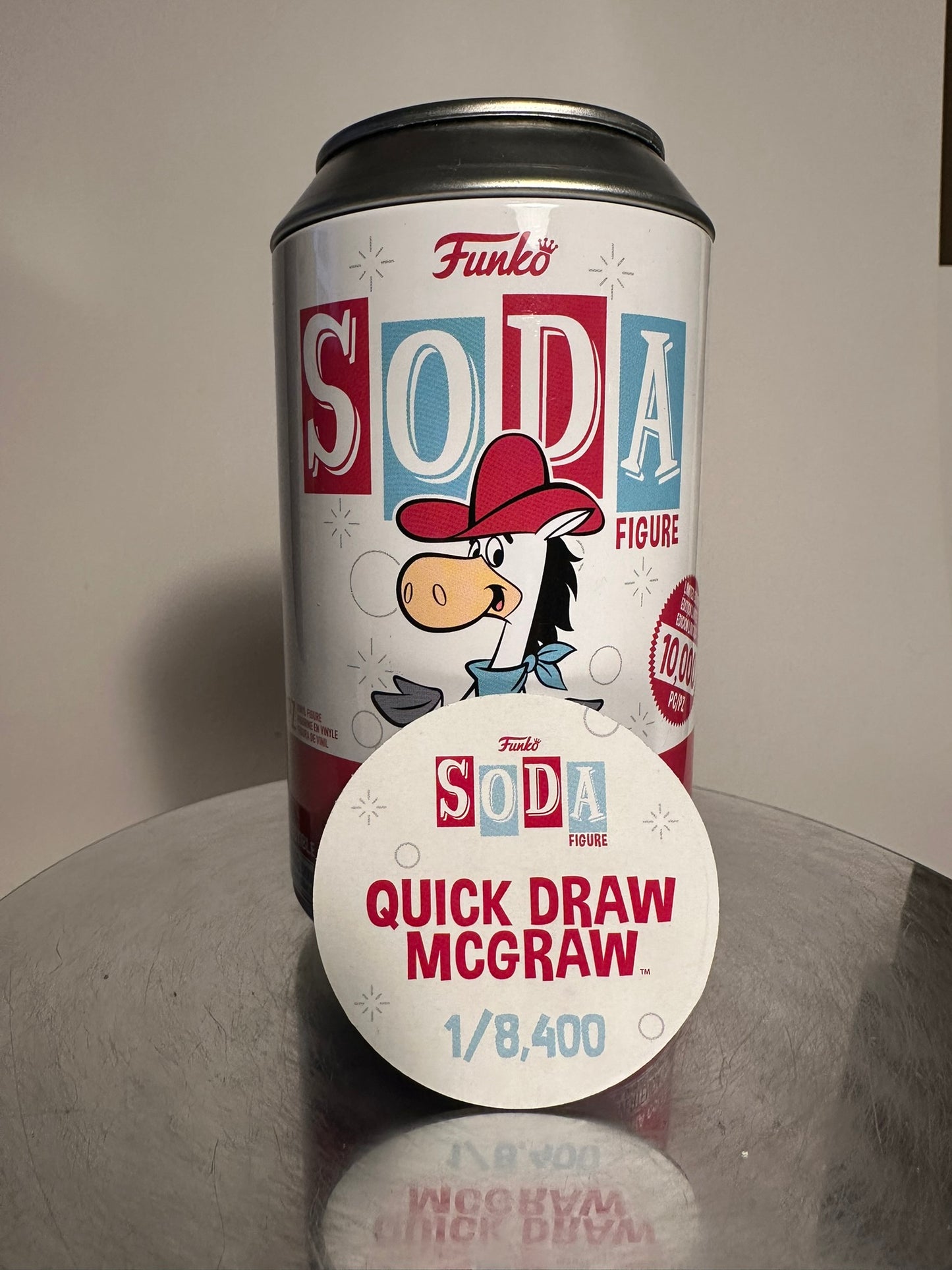 Quick Draw McGraw Funko SODA Figure Limited Edition 1/8400