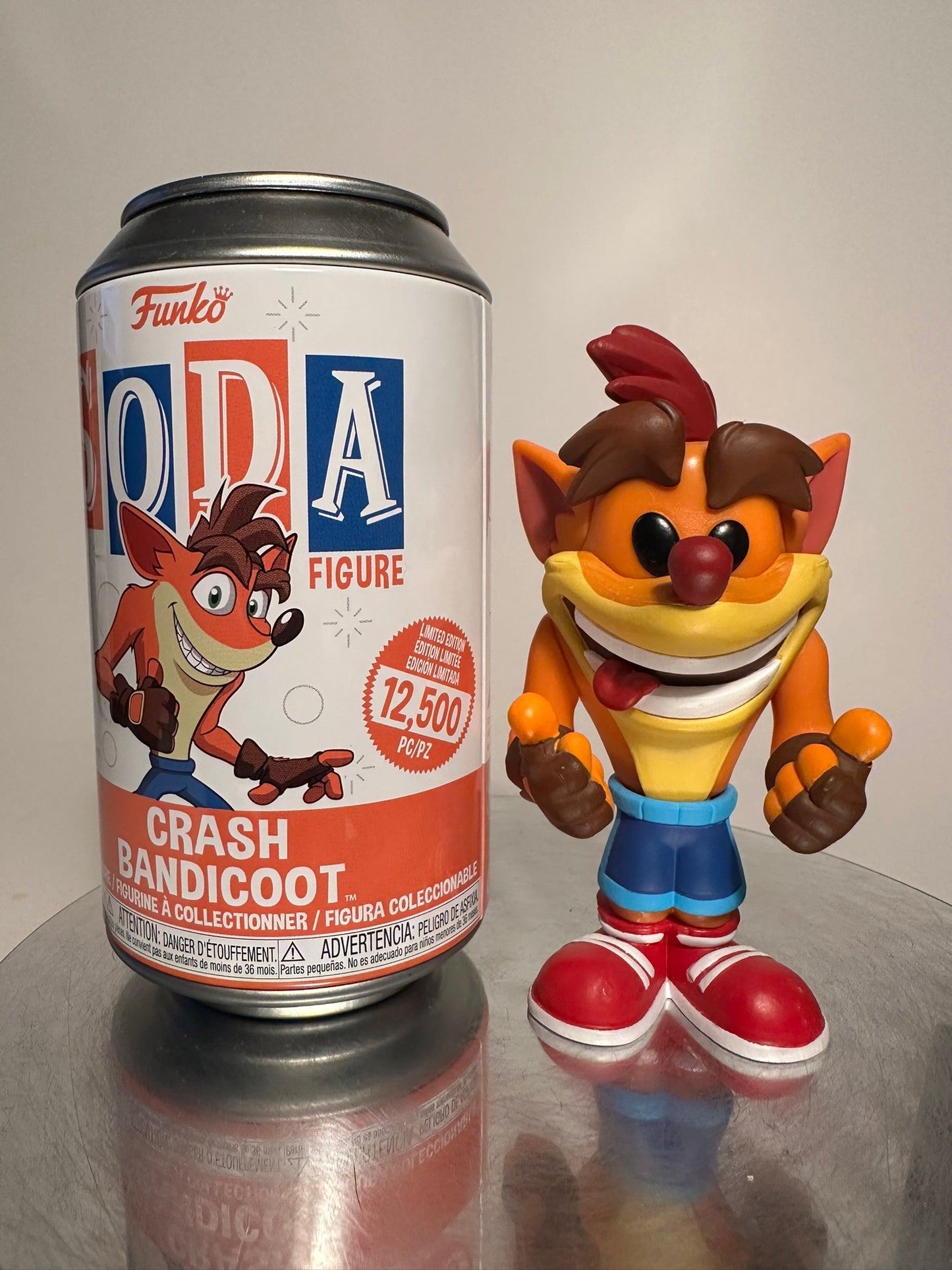 Crash Bandicoot Funko SODA Figure Limited Edition 1/10500