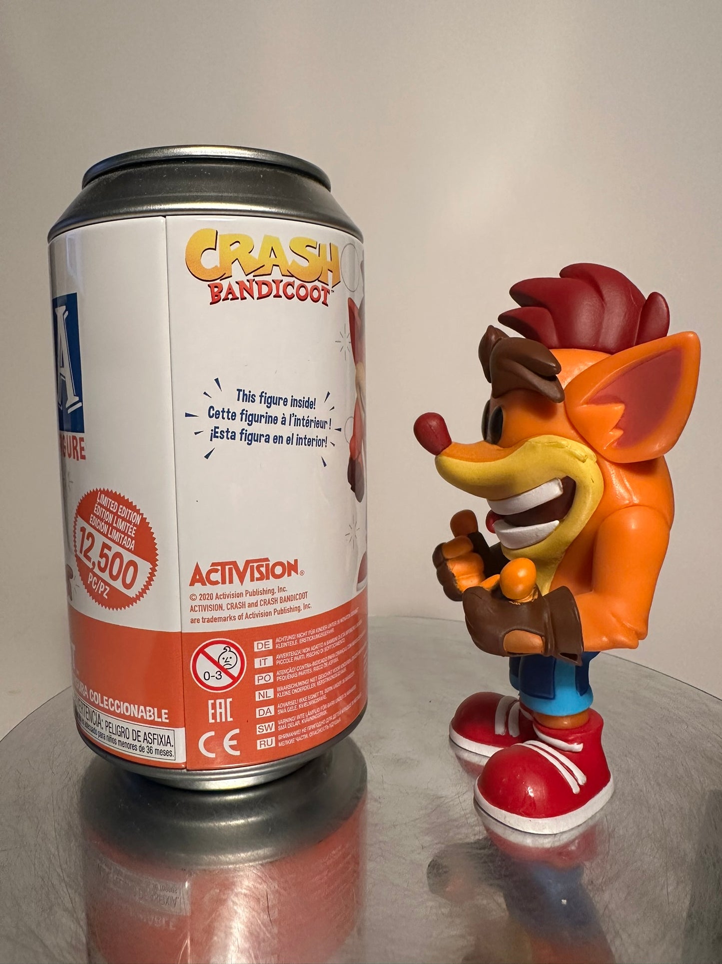 Crash Bandicoot Funko SODA Figure Limited Edition 1/10500