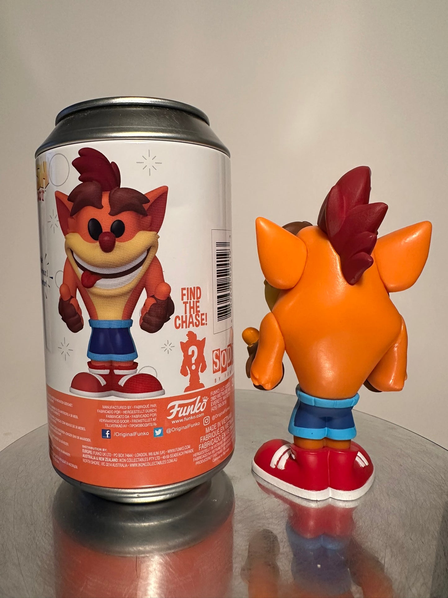 Crash Bandicoot Funko SODA Figure Limited Edition 1/10500