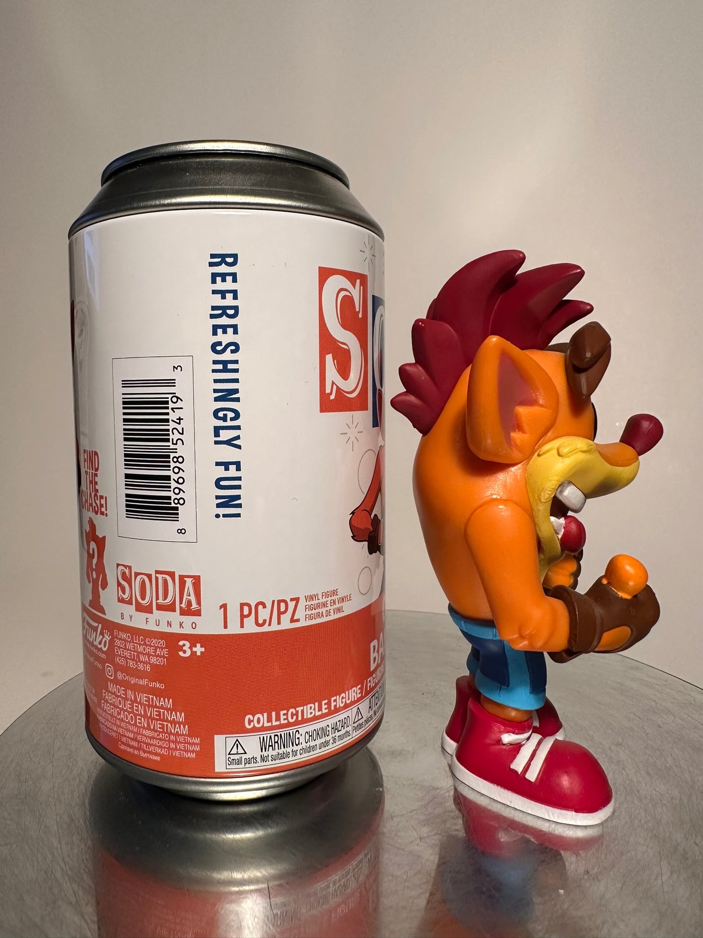 Crash Bandicoot Funko SODA Figure Limited Edition 1/10500